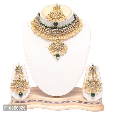 Wedding Bridal Kundan Jewellery Set For Women-thumb0