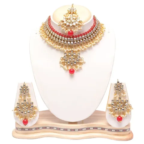 Party Wear Sizzling Kundan Jewelry Set