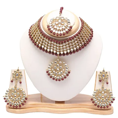 Wedding Bridal Kundan Jewellery Set For Women