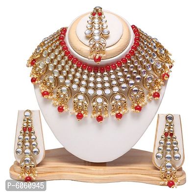 Wedding Bridal Kundan Jewellery Set For Women-thumb0
