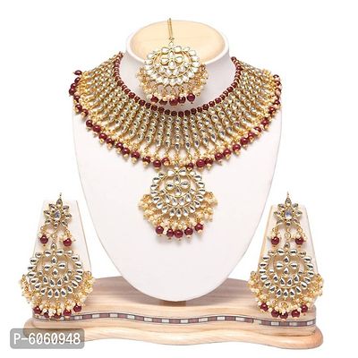 Wedding Bridal Kundan Jewellery Set For Women