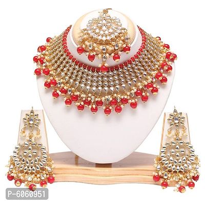 Wedding Bridal Kundan Jewellery Set For Women-thumb0