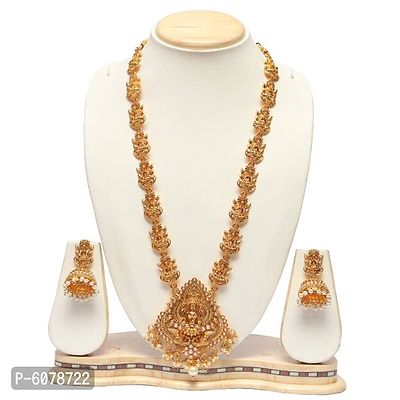 Laxmi Temple Jewellery Set For Women