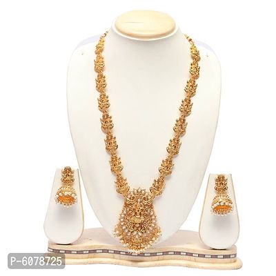 Laxmi Temple Jewellery Set For Women