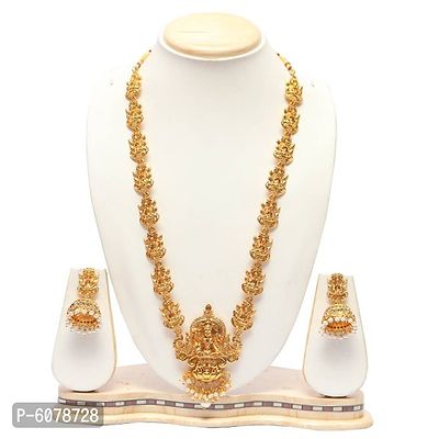 Laxmi Temple Jewellery Set For Women