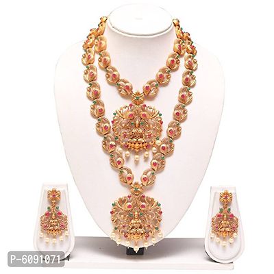 LAXMI NECKLACE SET FOR WOMEN-thumb0