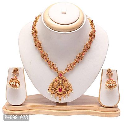 LAXMI NECKLACE SET FOR WOMEN-thumb0