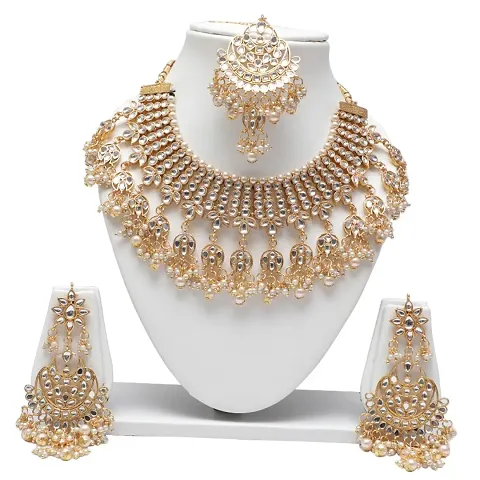 Kundan Necklace Jewellery Set