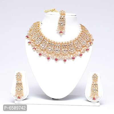 Kundan Necklace Jewellery Set-thumb0