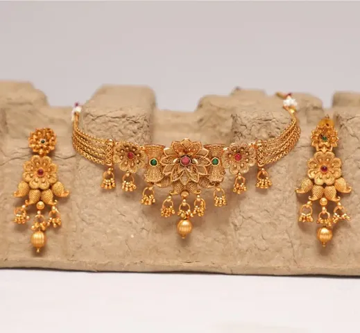 Women Alloy Jewellery Set 