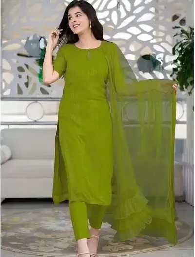 Bollywood New In !! Rayon Kurta sets