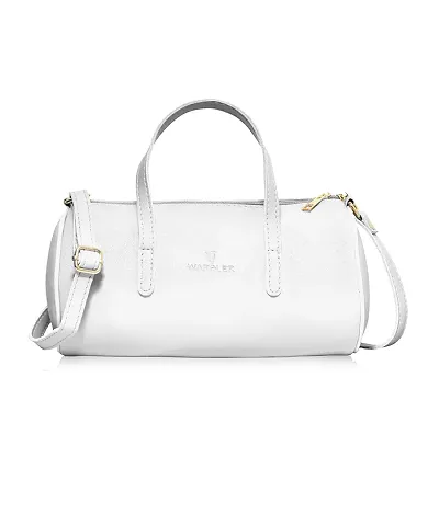 Classic Solid PU Hand Bag For Women
