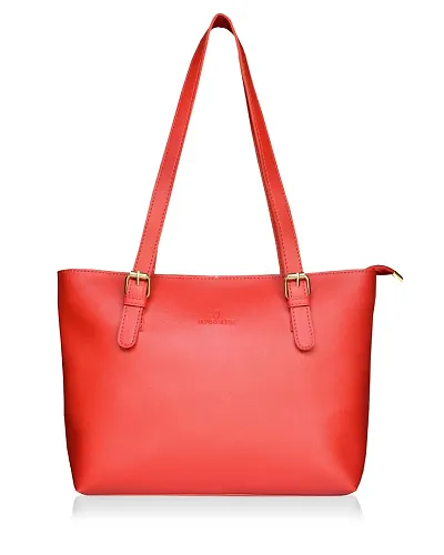 Classic Solid PU Hand Bag For Women