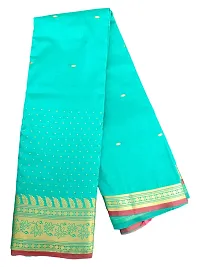 Trendy Art Silk Saree with Blouse-thumb1