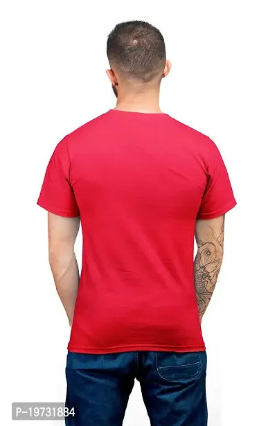 THE ELEGANT FASHION Mens 100% Cotton Round Neck Half Sleeves T Shirt For Boys ,Mens Attitude, Trending, Quotes Tshirts Half Sleeve Round Neck Regular Fit For Office, Gym Only God Can Judge Me Printed T-Shirt-thumb2