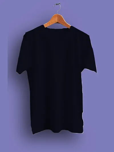 Men's Solid Round Neck Tees