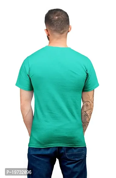 THE ELEGANT FASHION Men`s 100% Cotton Regular Fit Half Sleeve Tshirt for Boys,Mens Dream Don?t Work Young Trendz Dry-Fit T Printed T-Shirt | Casual Half Sleeve Round Neck T-Shirt |-thumb2