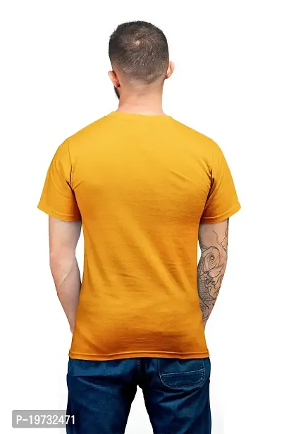 THE ELEGANT FASHION Men`s 100% Cotton Regular Fit Half Sleeve Tshirt for Boys,Mens Dream Don?t Work Young Trendz Dry-Fit T Printed T-Shirt | Casual Half Sleeve Round Neck T-Shirt |-thumb2