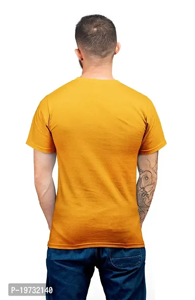 THE ELEGANT FASHION Men`s 100% Cotton Half Sleeve Combo Plain Round Neck Men's Plain Solid Regular Fit Pure Cotton Casual Wear T-Shirt Wear Solid Regular Fit Cotton T-Shirt-thumb2