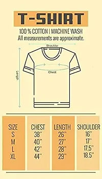 THE ELEGANT FASHION Mens 100% Cotton Round Neck Half Sleeves T Shirt For Boys ,Mens Attitude, Trending, Quotes Tshirts Half Sleeve Round Neck Regular Fit For Office, Gym Only God Can Judge Me Printed T-Shirt-thumb2