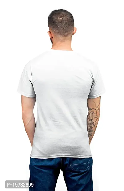 THE ELEGANT FASHION Mens 100% Cotton Round Neck Half Sleeves T Shirt For Boys ,Mens Attitude, Trending, Quotes Tshirts Half Sleeve Round Neck Regular Fit For Office, Gym Only God Can Judge Me Printed T-Shirt-thumb2