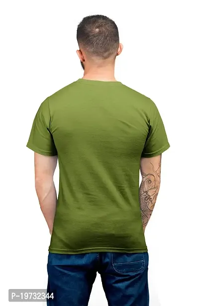 THE ELEGANT FASHION Men`s 100% Cotton Half Sleeve Round Neck Anchor Printed T-Shirt Tshirts for Men Clothing Gents Stylish Tees Cotton Regular Branded T-Shirt Latest Collection Men's Cotton Half Sleeve Anchor Printed T-Shirt-thumb2