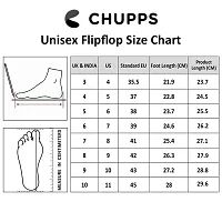 CHUPPS Women/Girls Banana Leaf Natural Rubber Flip Flops Slippers, MONOCHROME, Comfortable  Ultra-Light, Waterproof, Odour-Free, Non-Slip Thong With Gently Massaging Footbed-thumb2