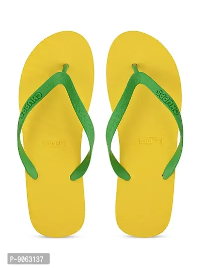 Buy CHUPPS Women Girl s Banana Leaf Natural Rubber Flip Flops