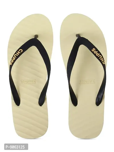 CHUPPS Men's/Boys Banana Leaf Natural Rubber Flip Flops Slippers, Comfortable  Ultra-Light, Waterproof, Odour-Free, Non-Slip Thong