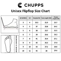 CHUPPS Men's/Boys Banana Leaf Natural Rubber Flip Flops Slippers, MONOCHROME, Comfortable  Ultra-Light, Waterproof, Odour-Free, Non-Slip Thong With Gently Massaging Footbed-thumb2