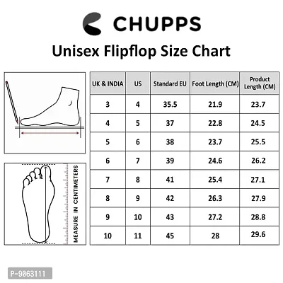 CHUPPS Men's/Boys Banana Leaf Natural Rubber Flip Flops Slippers, MONOCHROME, Comfortable  Ultra-Light, Waterproof, Odour-Free, Non-Slip Thong With Gently Massaging Footbed-thumb3