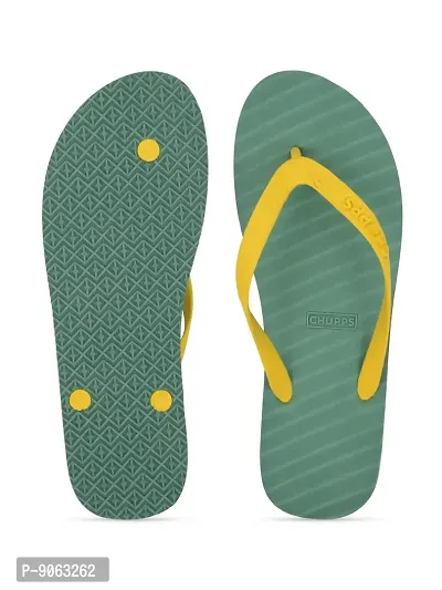 CHUPPS Women/Girl's Banana Leaf Natural Rubber Flip Flops Slippers, Comfortable  Ultra-Light, Waterproof, Odour-Free, Non-Slip Thong-thumb2