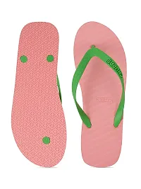 CHUPPS Women/Girl's Banana Leaf Natural Rubber Flip Flops Slippers, Comfortable  Ultra-Light, Waterproof, Odour-Free, Non-Slip Thong-thumb1