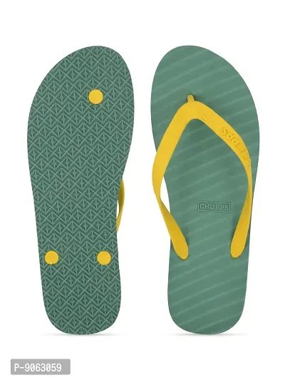 CHUPPS Men's/Boys Banana Leaf Natural Rubber Flip Flops Slippers, Comfortable  Ultra-Light, Waterproof, Odour-Free, Non-Slip Thong-thumb2