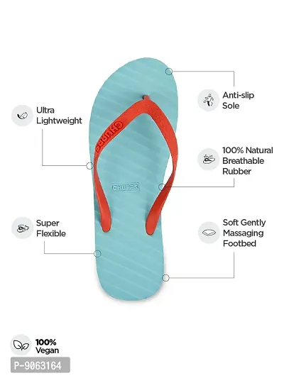 CHUPPS Men's/Boys Banana Leaf Natural Rubber Flip Flops Slippers, Comfortable  Ultra-Light, Waterproof, Odour-Free, Non-Slip Thong-thumb5