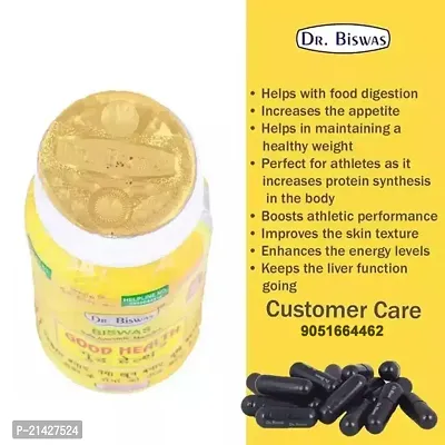 Dr. Biswas Ayurvedic Good Health - 50 Capsules, Pack of 3-thumb3