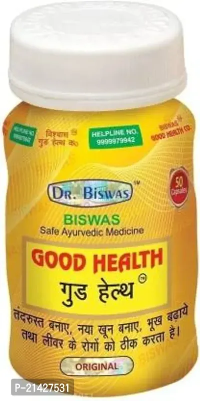 Dr. Biswas Ayurvedic Good Health - 50 Capsules, Pack of 6-thumb2