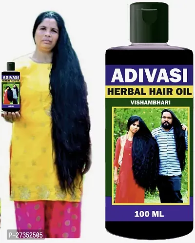 Adivasi Sanjivani Ayurvedic Hair Regrowth Hair Fall Control Hair Oil (100 Ml) Pack Of 1