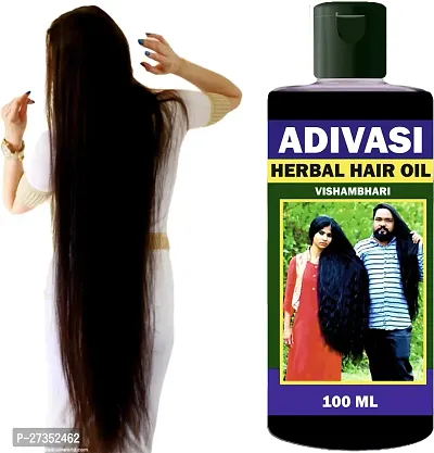 Adivasi Herbal Premium Quality Hair Oil For Hair Regrowth (100 Ml) Hair Oil (100 Ml) Pack Of 1-thumb0