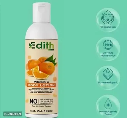 Natural Edith Vitamin C Whitening Cream On Spf50+ Skin Lighten  Brightening Body Lotion Cream Pack Of 1