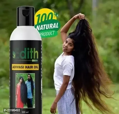 Adivasi Hair Oil- For Women And Men For Shiny Hair Long - Dandruff Control - Hair Loss Control - Long Hair - Hair Regrowth Hair Oil With Goodness Of And Loki, Oil Hair, Adiwasi Hair Oil ( Ayurvedic) Pack Of 1, Capacity- 100ML