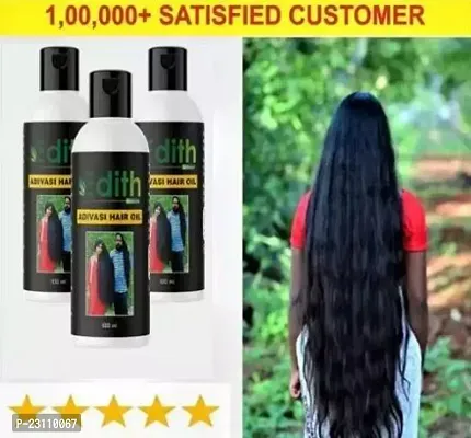 Adivasi Hair Oil- For Women And Men For Shiny Hair Long - Dandruff Control - Hair Loss Control - Long Hair - Hair Regrowth Hair Oil With Goodness Of And Loki, Oil Hair, Adiwasi Hair Oil ( Ayurvedic) Pack Of 1, Capacity- 300ML