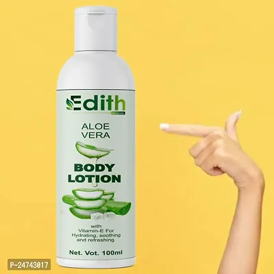 Edith Naturals Aloe Vera Skin Whitening  Brightening Hand  Body Lotion SPF - 15+-200 ml-thumb0