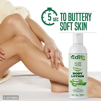 Edith Naturals Aloe Vera Skin Whitening  Brightening Hand  Body Lotion SPF - 15+-200 ml-thumb0