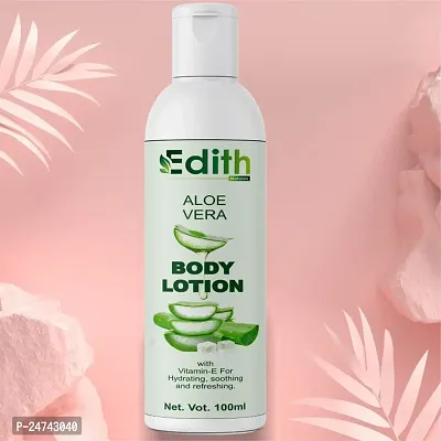 Edith Naturals Aloe Vera Skin Whitening  Brightening Hand  Body Lotion SPF - 15+-200 ml-thumb0