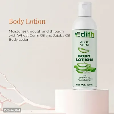 Edith Naturals Aloe Vera Skin Whitening  Brightening Hand  Body Lotion SPF - 15+-200 ml-thumb0