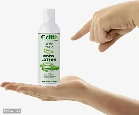 Edith Naturals Aloe Vera Skin Whitening  Brightening Hand  Body Lotion SPF - 15+-200 ml-thumb0