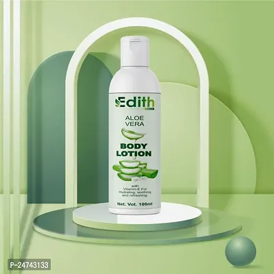 Edith Naturals Aloe Vera Skin Whitening  Brightening Hand  Body Lotion SPF - 15+-200 ml-thumb0