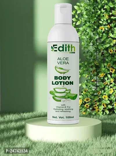 Edith Naturals Aloe Vera Skin Whitening  Brightening Hand  Body Lotion SPF - 15+-200 ml-thumb0