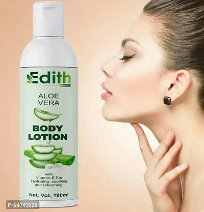 Edith Naturals Aloe Vera Skin Whitening  Brightening Hand  Body Lotion SPF - 15+-200 ml-thumb0